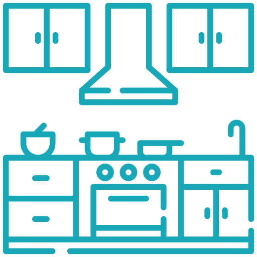 Equipped kitchen