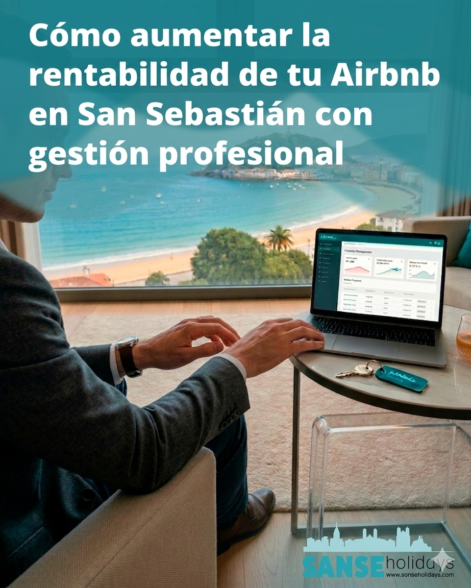 Wie Sie die Rentabilität Ihres Airbnb in San Sebastian mit professionellem Management steigern können: Immer mehr Eigentümer in San Sebastian erwägen, die Einnahmen ihrer Airbnb zu verbessern