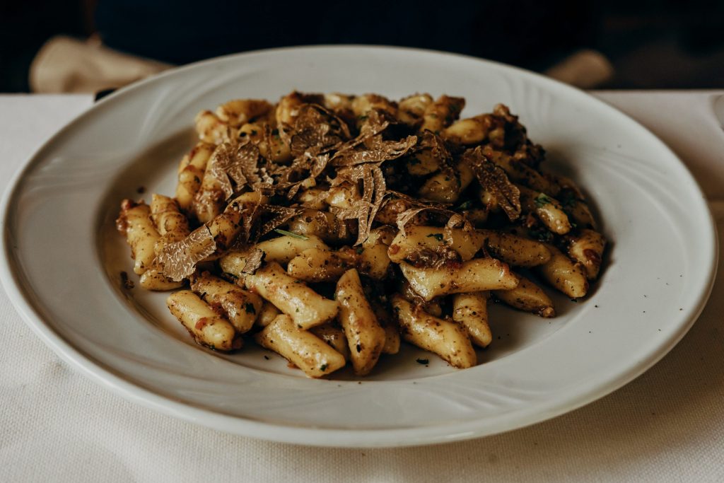 Pasta with truffle