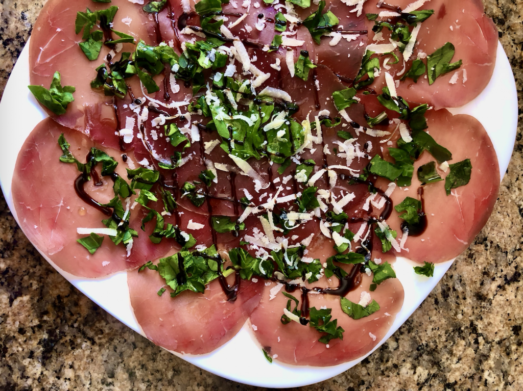 Bresaola and Aceto Balsamico