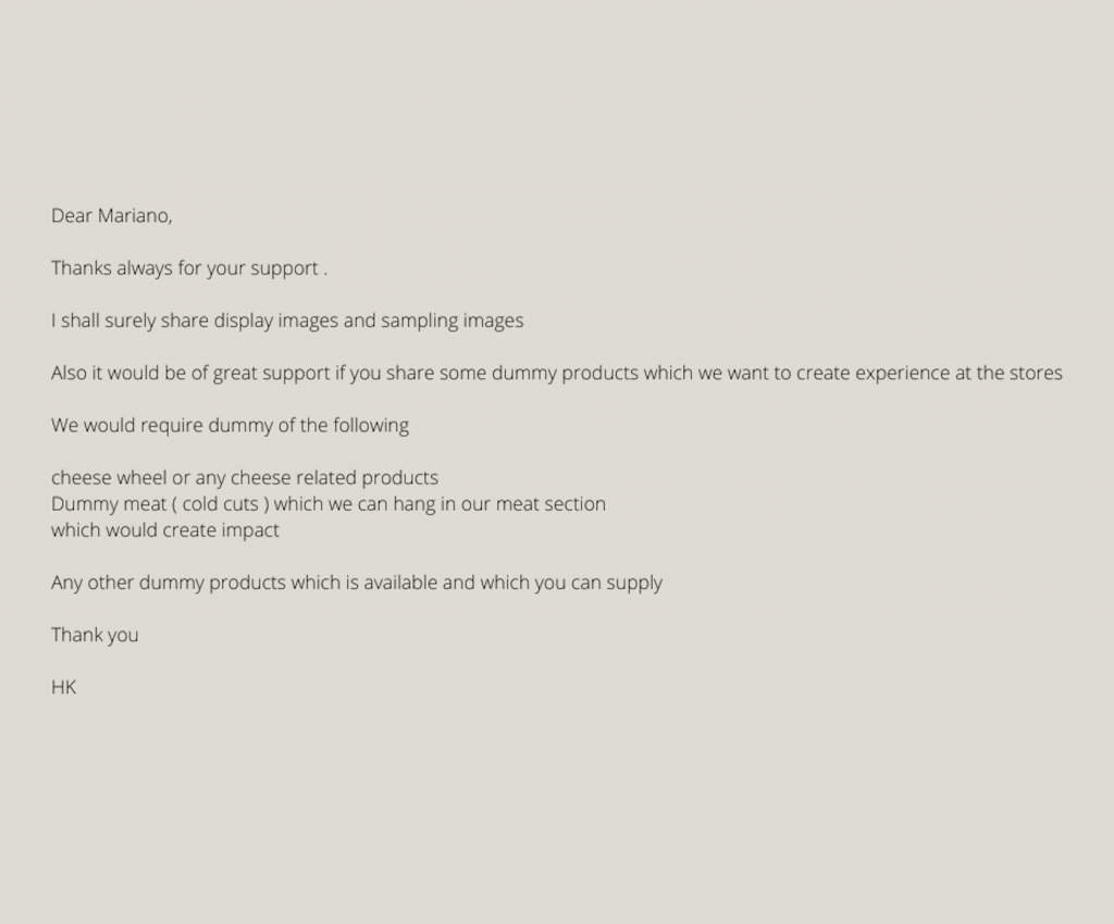 Customer review Saporalia