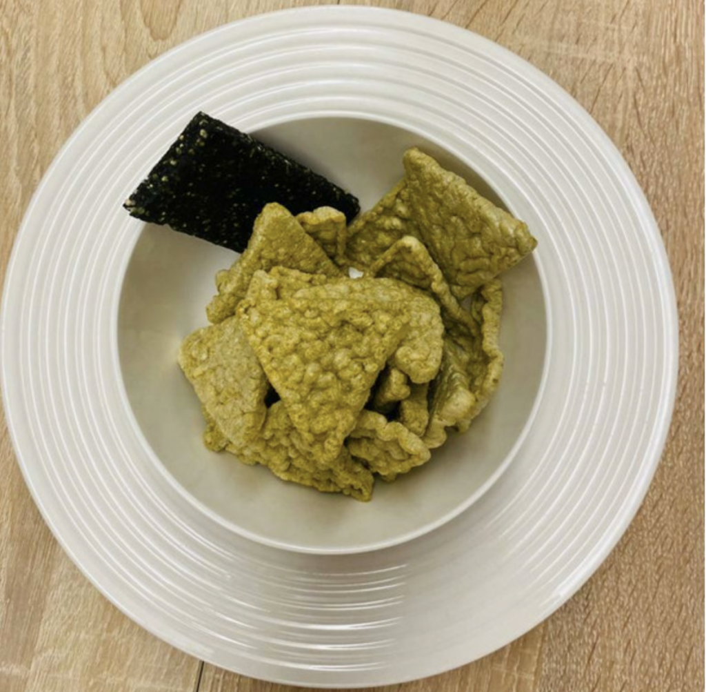 Spirulina chips Saporalia