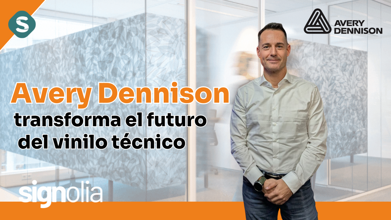 A Avery Dennison revoluciona a sinalética profissional com vinil técnico de última geração