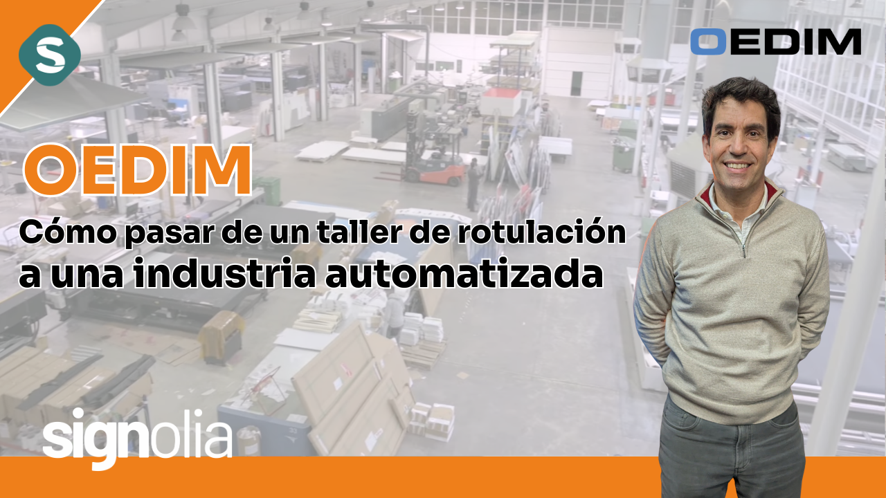 Javier del Pino OEDIM impressão digital de grande formato