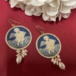 orecchini artigianali siciliani con cammeo