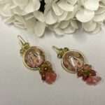 Orecchini artigianali siciliani Madonna del cuore sacro