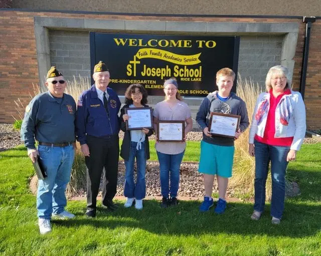 St. Joseph Patriot Pen Essay Winners