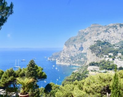 Appartement 2 chambres à Capri dans une villa avec vue panoramique