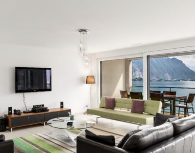 Le National Luxury 4BD Appartement avec vue sur le lac et SPA au centre-ville de Montreux, 5ème étage