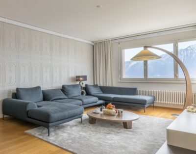 Alpin Superbe & Moderne Vue sur le Lac Appartement Centre-ville de Montreux