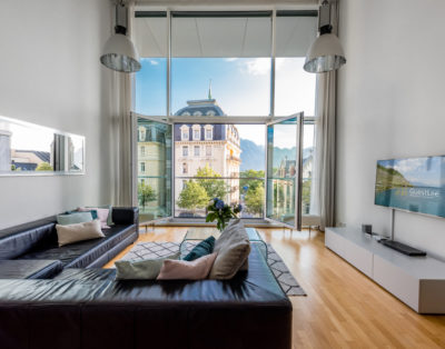 2BD Appartement moderne dans le centre-ville de Montreux