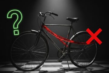 ¿Es ilegal comprar una bicicleta robada?