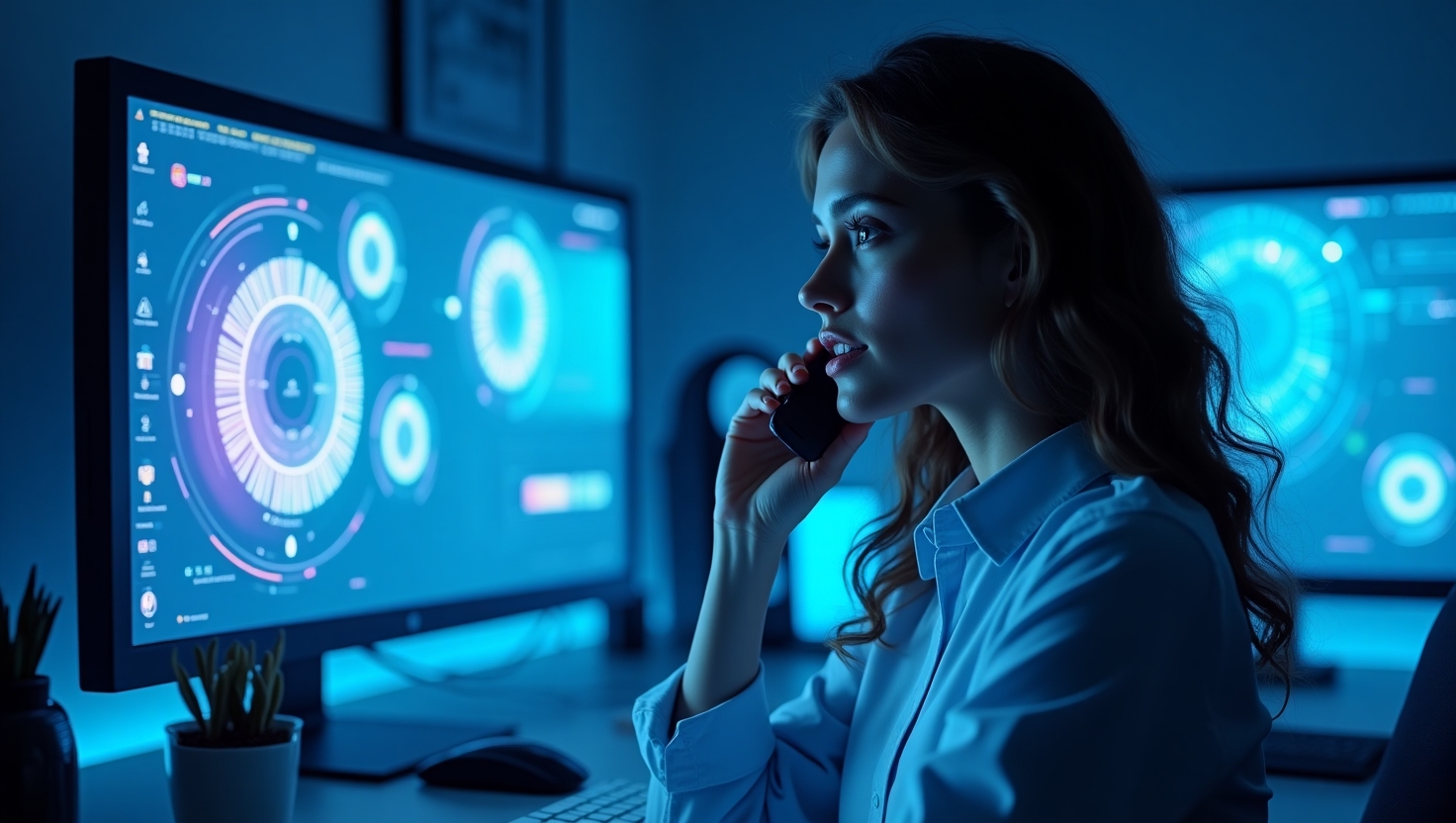 A woman, exploring how