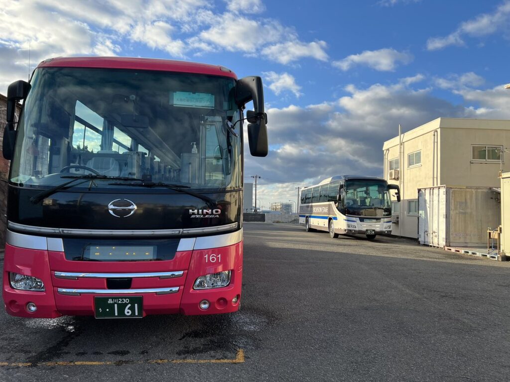 伊豆大島・観光バス