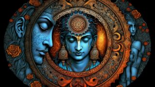 ヒンドゥー女神カーリー・破壊と再生、恐怖と慈愛、時間と黒の普遍的象徴