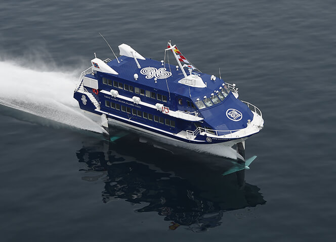 高速ジェット船・東京（竹芝ふ頭）