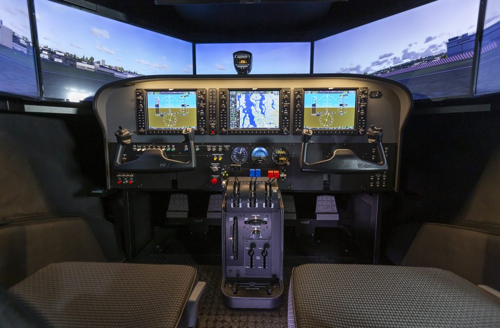 Simulador avion