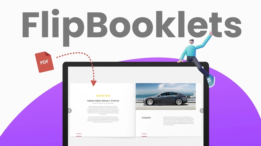 FlipBooks digitales con análisis de datos regulares