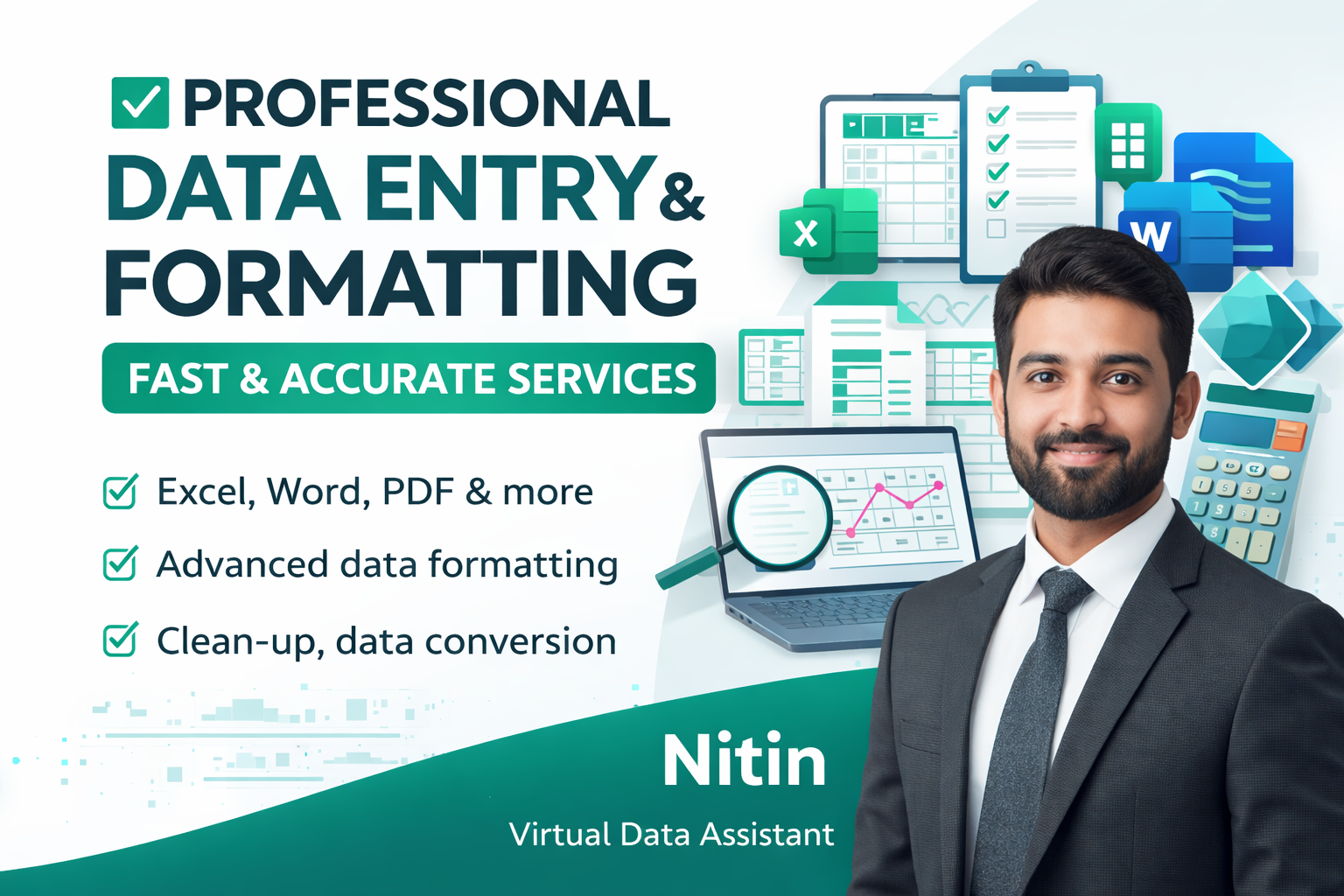 Servicios profesionales de formateo y captura de datos | Rápido y preciso