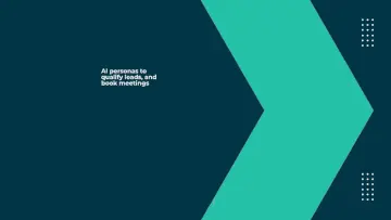 Crea personas de IA para calificar leads y reservar reuniones