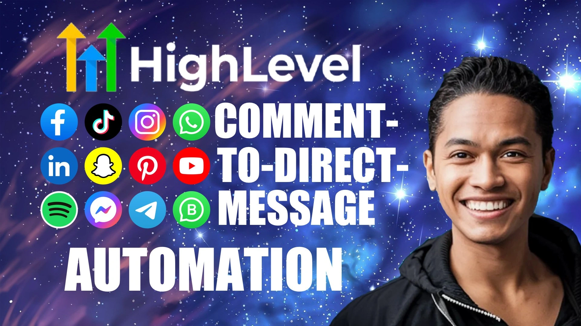 Comentario de configuración para la automatización de DM en GoHighLevel