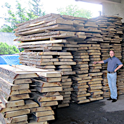 ไม้โอ๊คหนาสำหรับพื้นวิศวกรรม