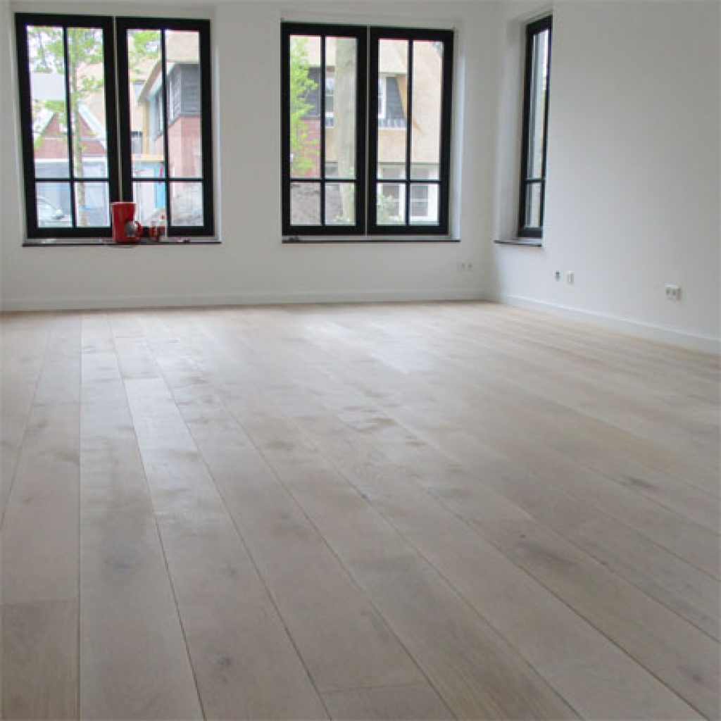 พื้นไม้โอ๊ค WHITE WASH