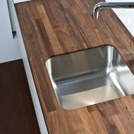 เคาน์เตอร์ไม้วอลนัท