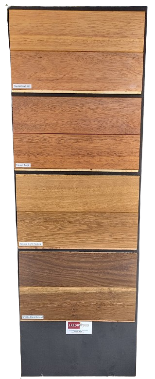 พื้นไม้โอ๊คบางกอก สีสัก