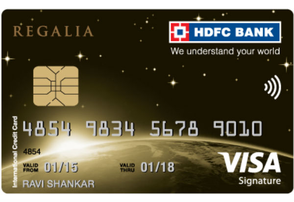 HDFC VISA Regalia ଏଚ୍ ଡିଏଫ୍ ସି ଭିସା ରେଗାଲିଆ
