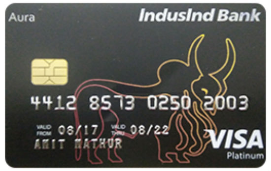 Indusind Platinum Aura Credit Card Reviews ಇಂಡಸ್ಇಂಡ್ ಪ್ಲಾಟಿನಂ ಔರಾ ಕ್ರೆಡಿಟ್ ಕಾರ್ಡ್ ವಿಮರ್ಶೆಗಳು