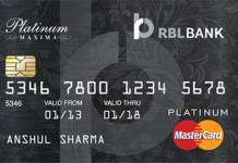 RBL Platinum Maxima Credit Card RBL Platinum Maxima क्रेडिट कार्ड रिव्यूज़