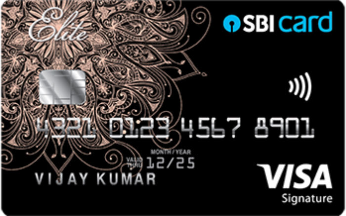 SBI Elite Credit Card एसबीआई एलीट क्रेडिट कार्ड