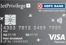 HDFC Jet Platinum Credit Card एचडीएफसी जेट प्लेटिनम क्रेडिट कार्ड समीक्षा