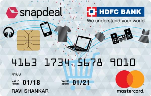 HDFC Snapdeal Credit Card এইচ.ডি.এফ.চি. স্নেপডিল ক্ৰেডিট কাৰ্ড সমীক্ষা