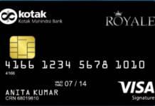 Kotak Royale Signature Credit Card কোটাক রয়্যাল স্বাক্ষর ক্রেডিট কার্ড পর্যালোচনা