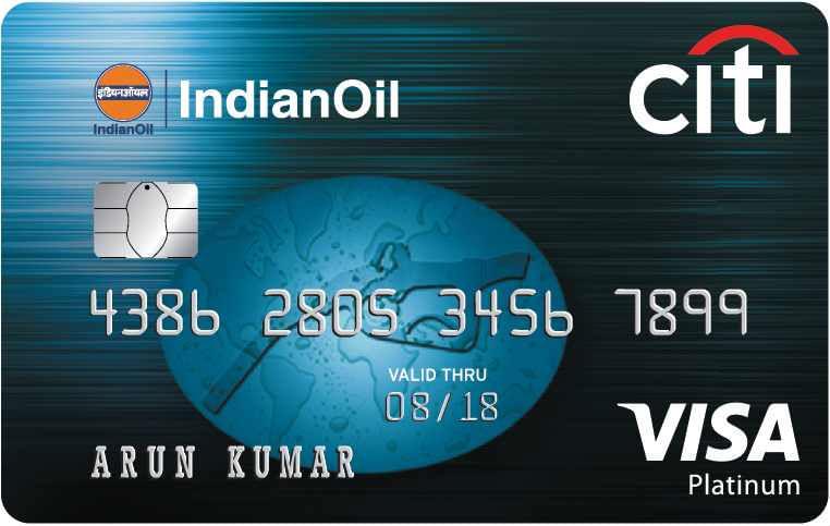 Indian Oil Citi Credit Card इंडियन ऑयल सिटी क्रेडिट कार्ड