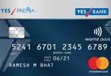 YES Premia Credit Card ୟେସ୍ ପ୍ରେମିଆ କ୍ରେଡିଟ୍ କାର୍ଡ