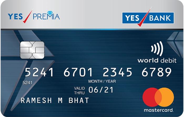 YES Premia Credit Card हां प्रीमिया क्रेडिट कार्ड