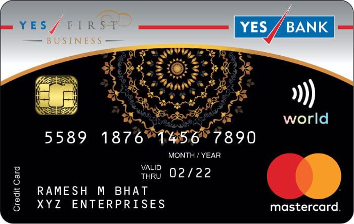 YES Prosperity Business Credit Card ஆம் செழிப்பு வணிக கடன் அட்டை