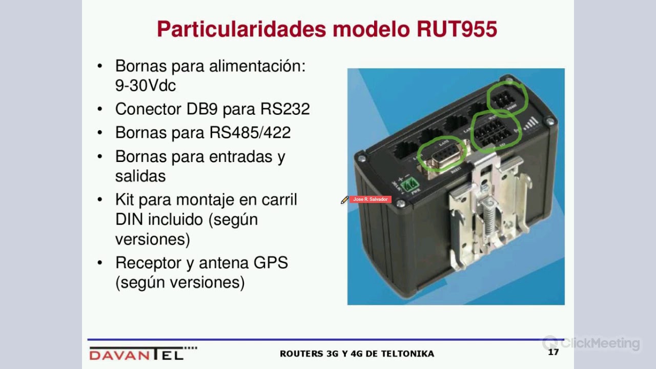 Webinar routers Teltonika - DAVANTEL