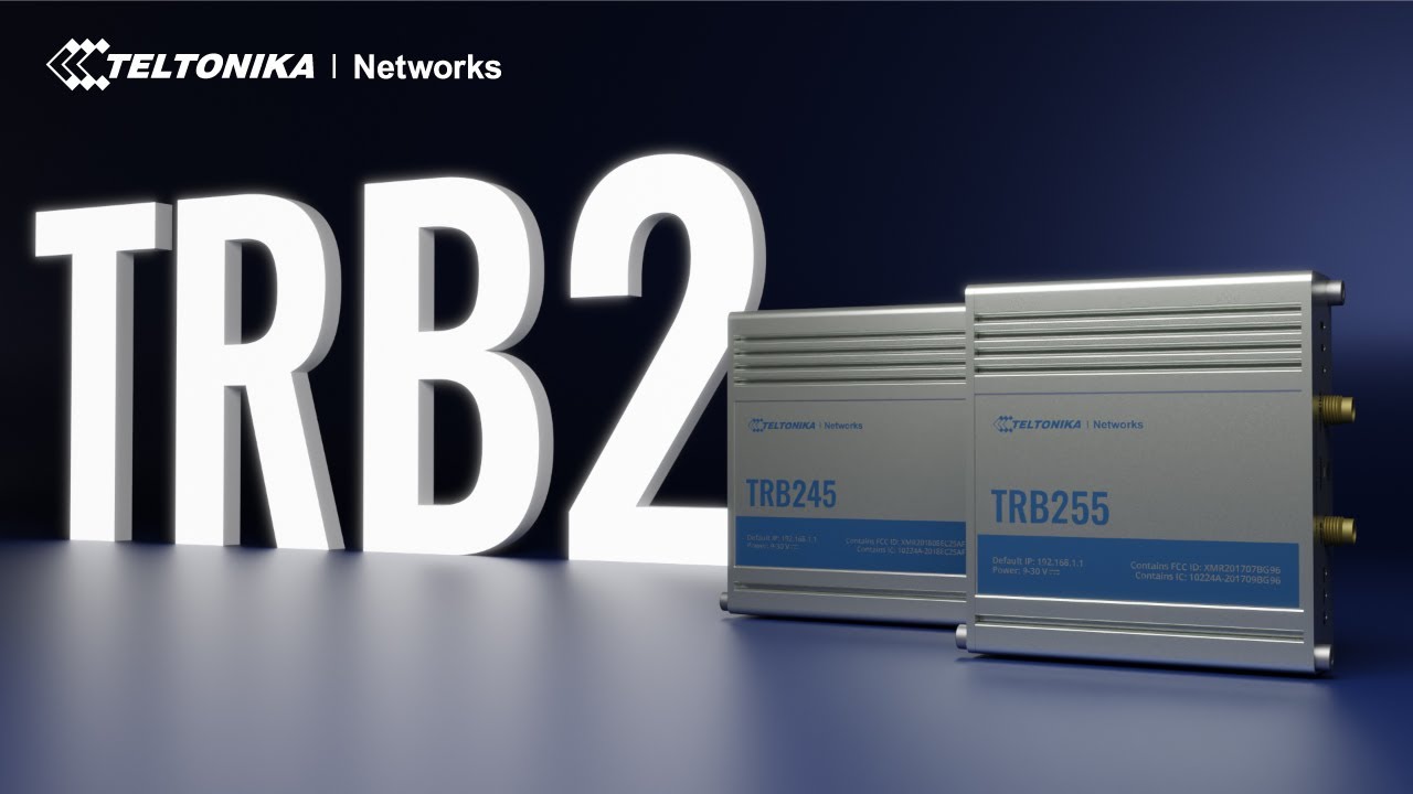 Apresentando os gateways TRB2 LTE | Teltonika Redes