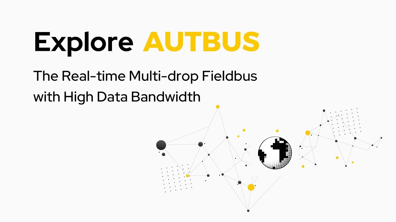 AUTBUS - The Real-time Multi-drop fieldbus with high Data Bandwidth