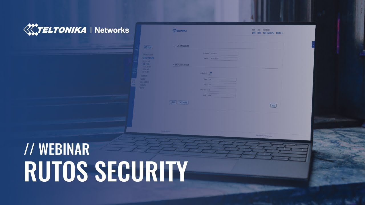 Webinar - RutOS Security