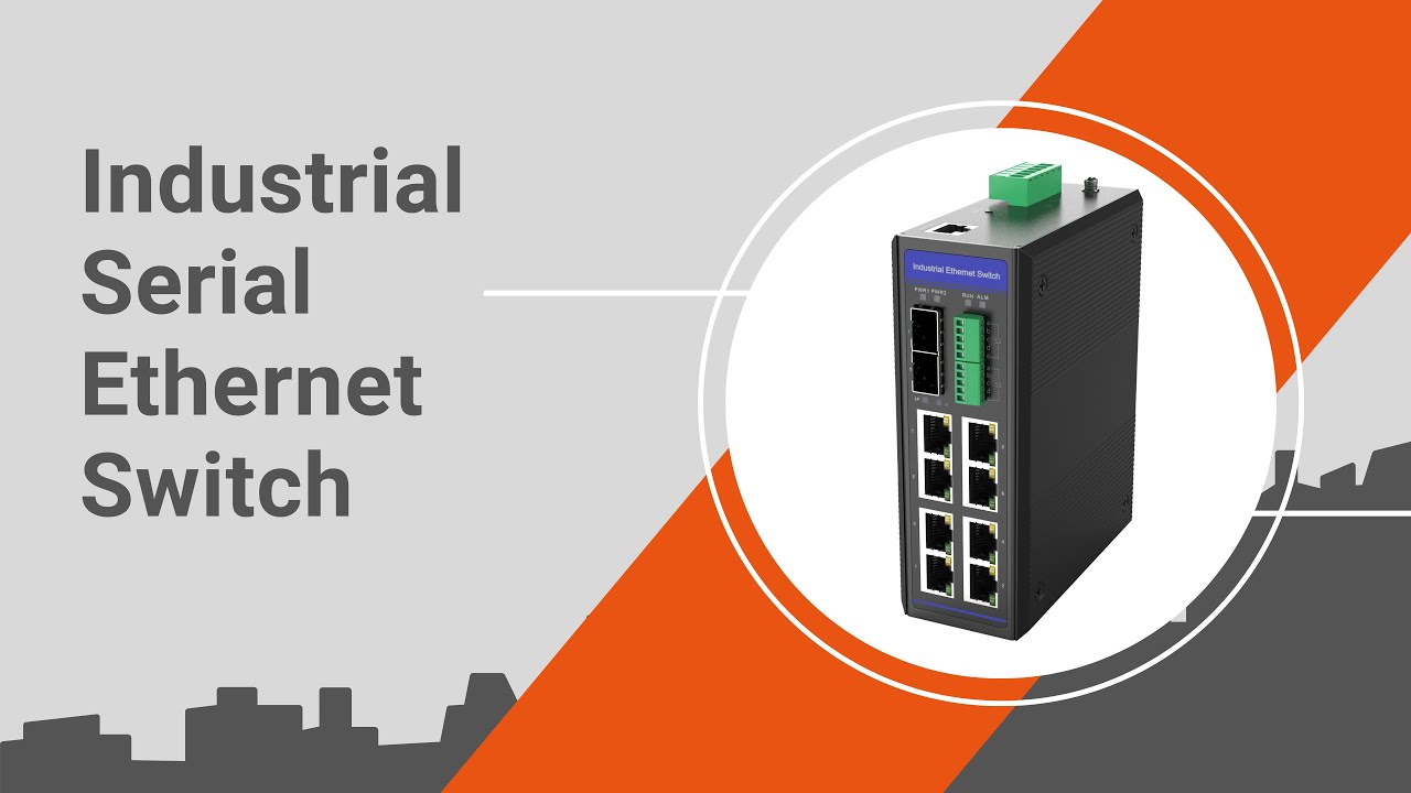 Industrial Serial over Ethernet Switch | Smart Lamppost | Smart City