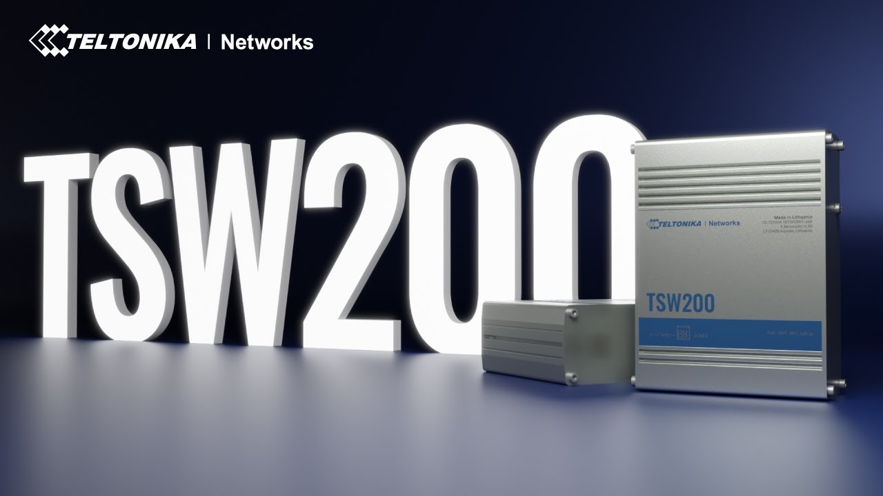 Introducing TSW200 - #Industrial Gigabit Ethernet Switch!