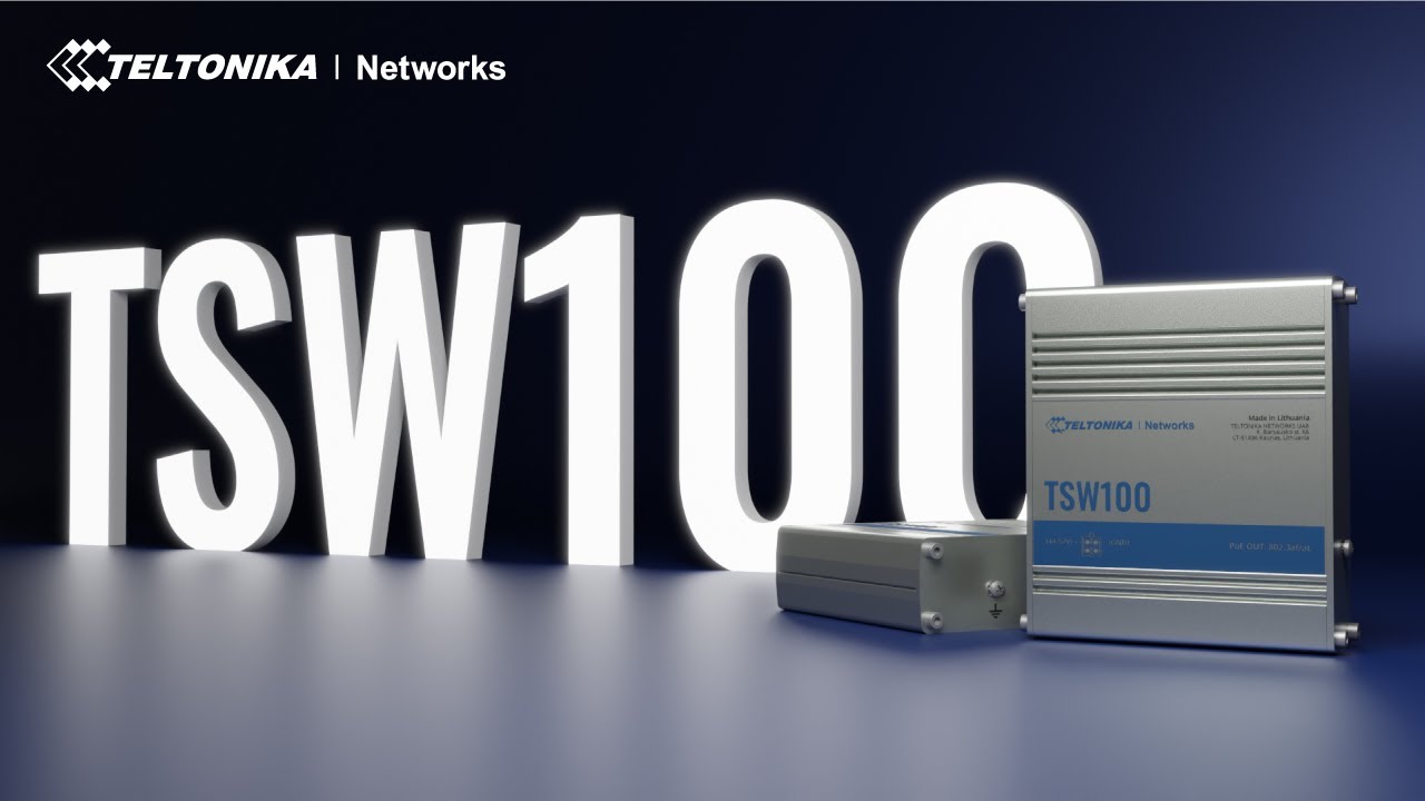 Introducing the TSW100 Cellular Switch | Teltonika Networks