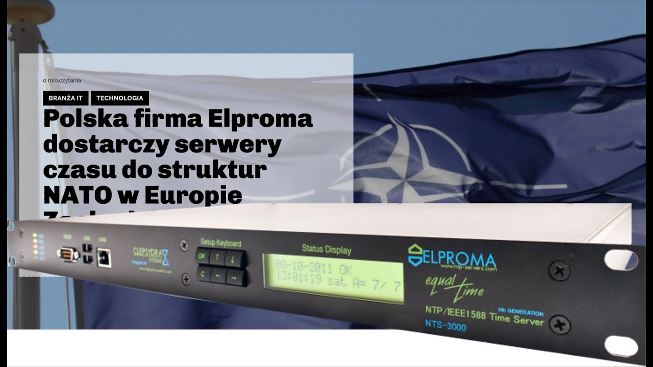 ELPROMA time server product advantages and the value-add functionalities