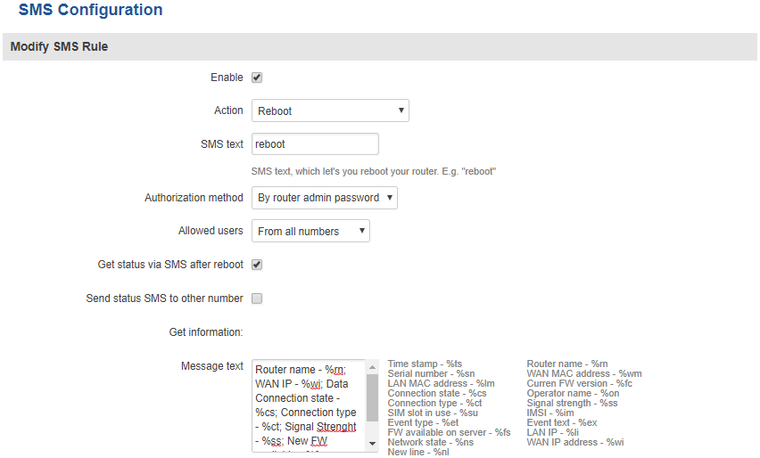 ¿ Cómo controlar mi router Teltonika a través de SMS ?