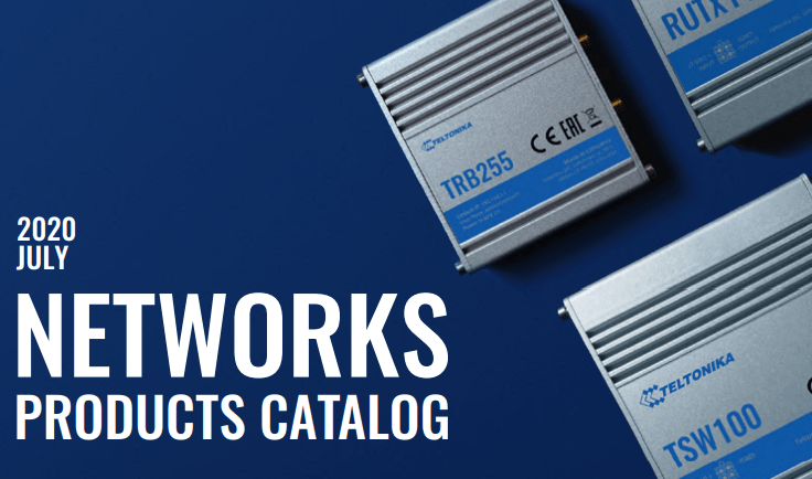 Download the new Teltonika Router Catalog July 2020